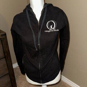 Cirque DuSoleil O Zip-up Hoodie Sweatshirt-Size M